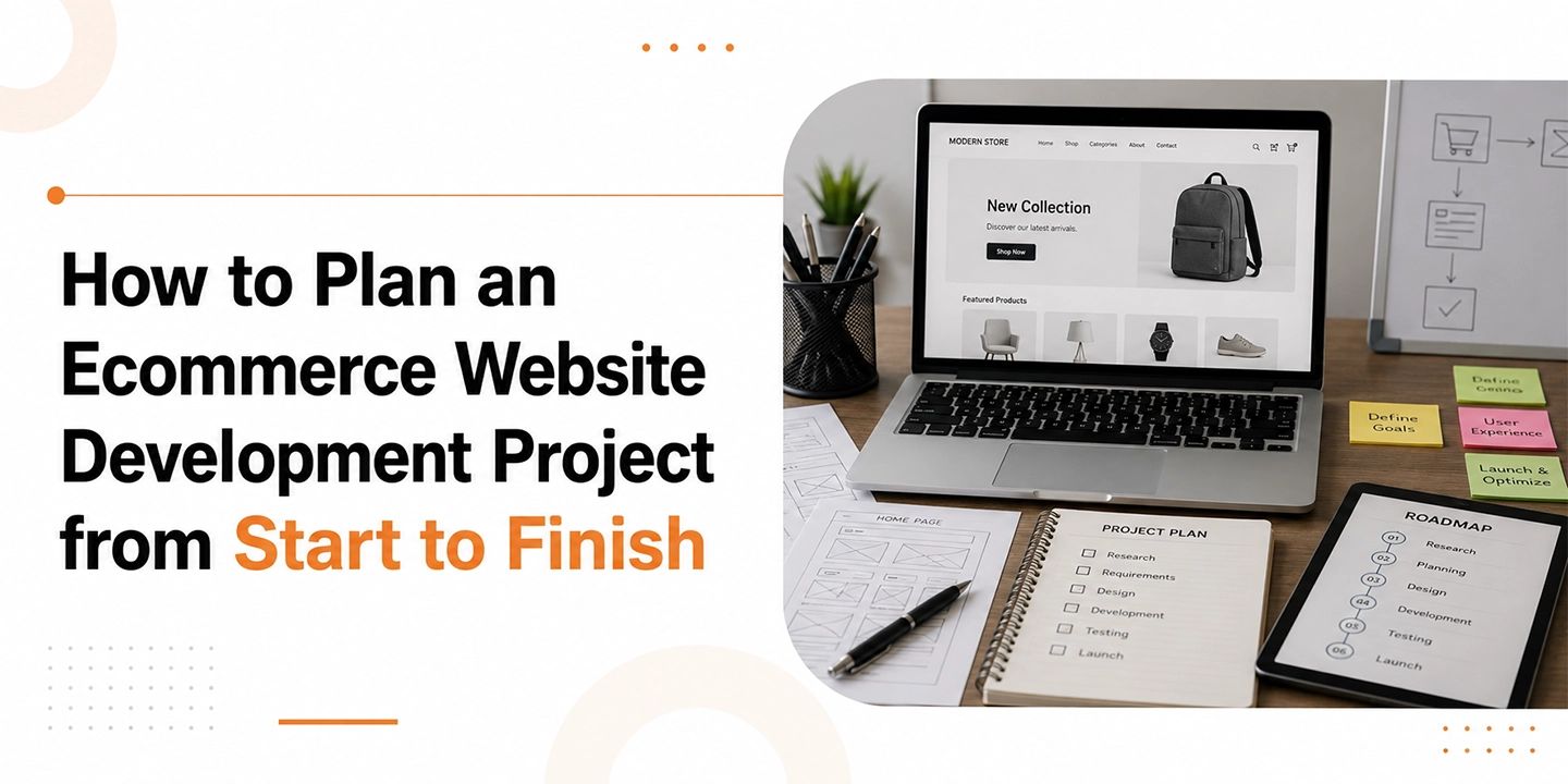 How to Plan an Ecommerce Website Development Project from Start to Finish