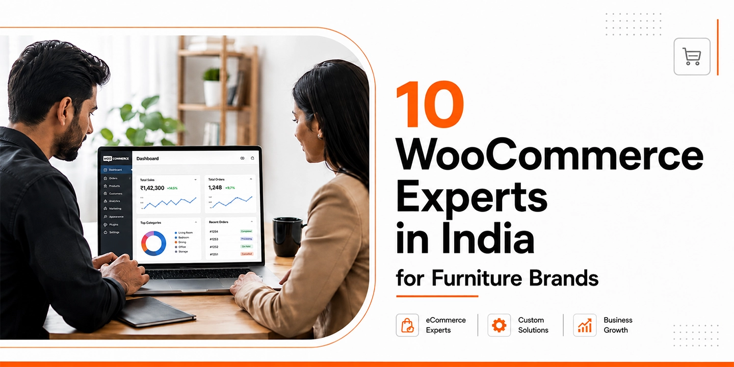 10 WooCommerce Experts in India for Furniture Brands