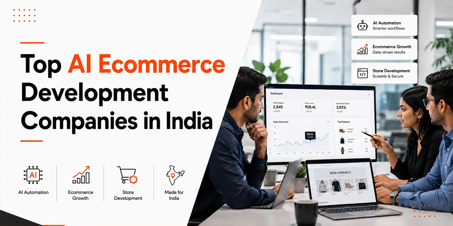Top AI Ecommerce Development Companies in India for Enterprise Brands