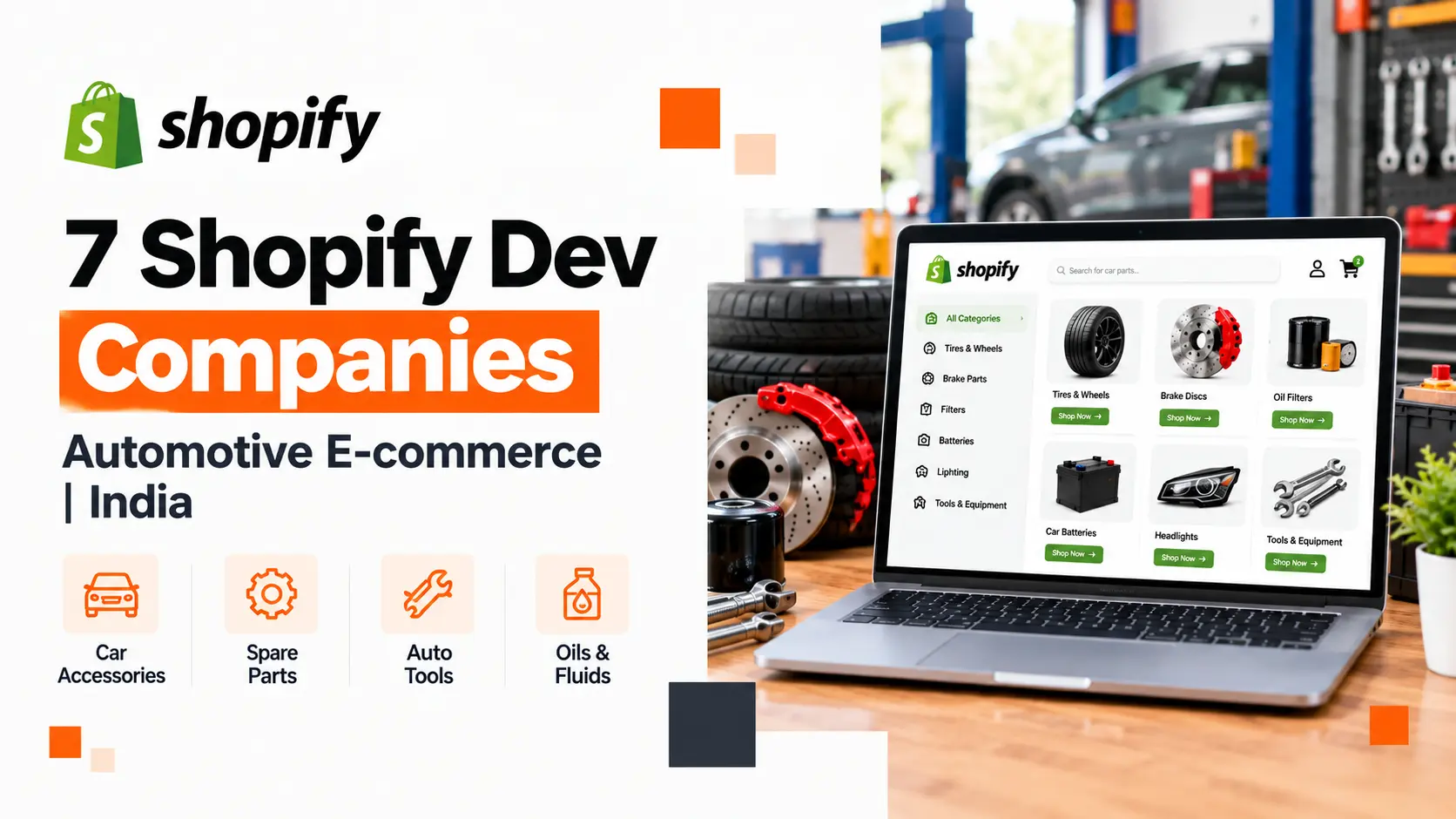 Shopify Development Companies for Automotive Stores